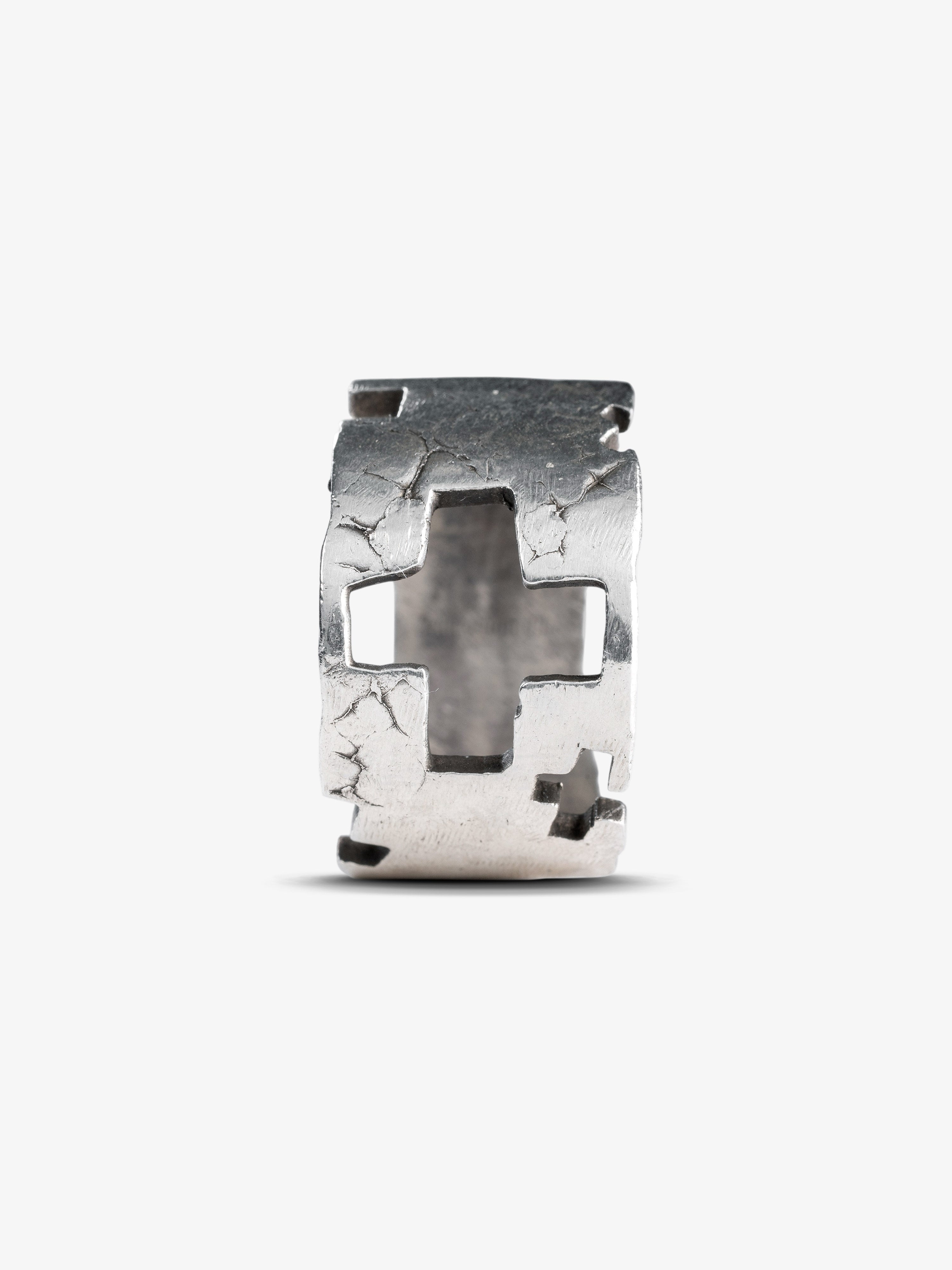 Stone Cross Ring - Sebamakes