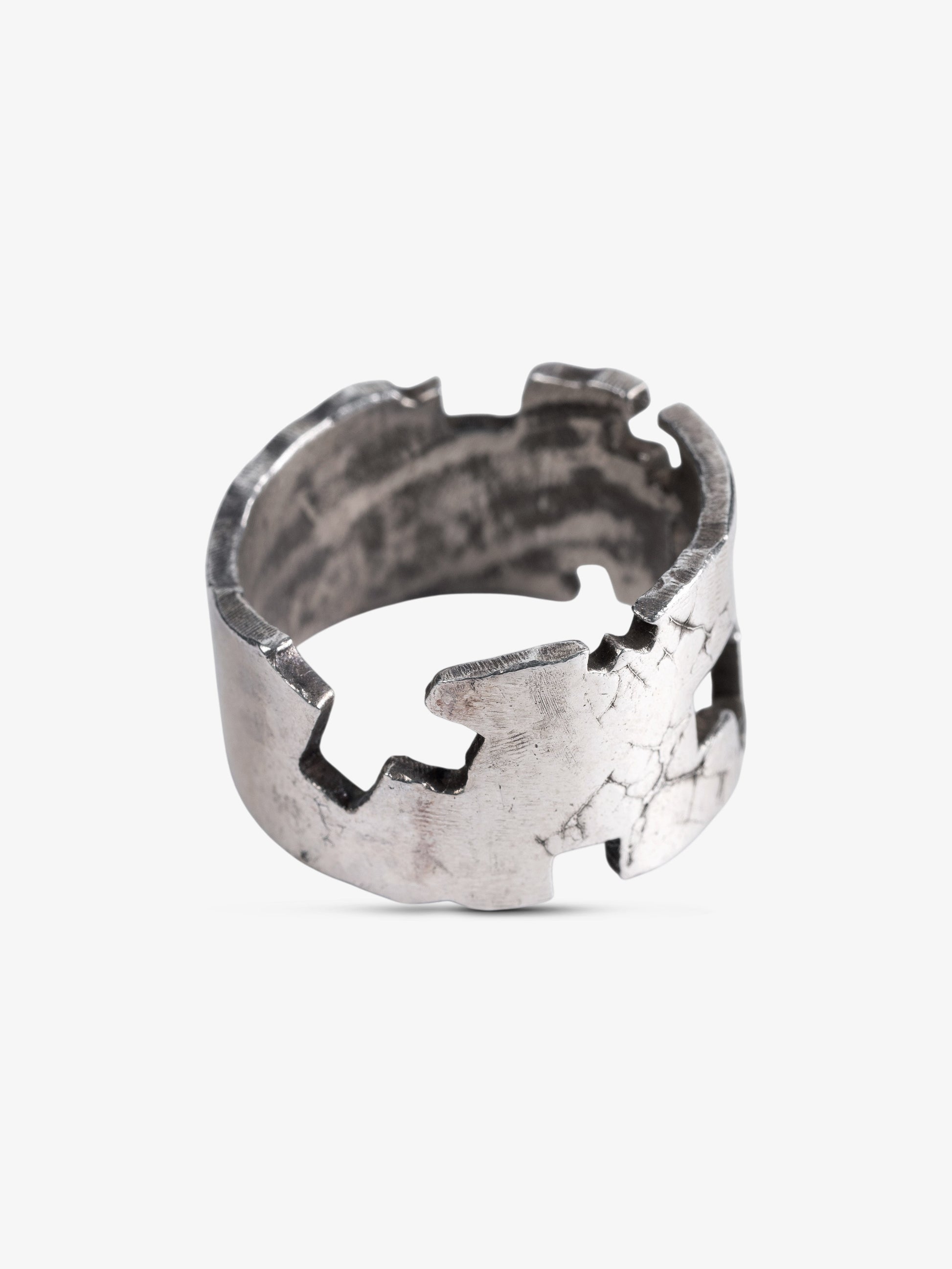 Stone Cross Ring - Sebamakes