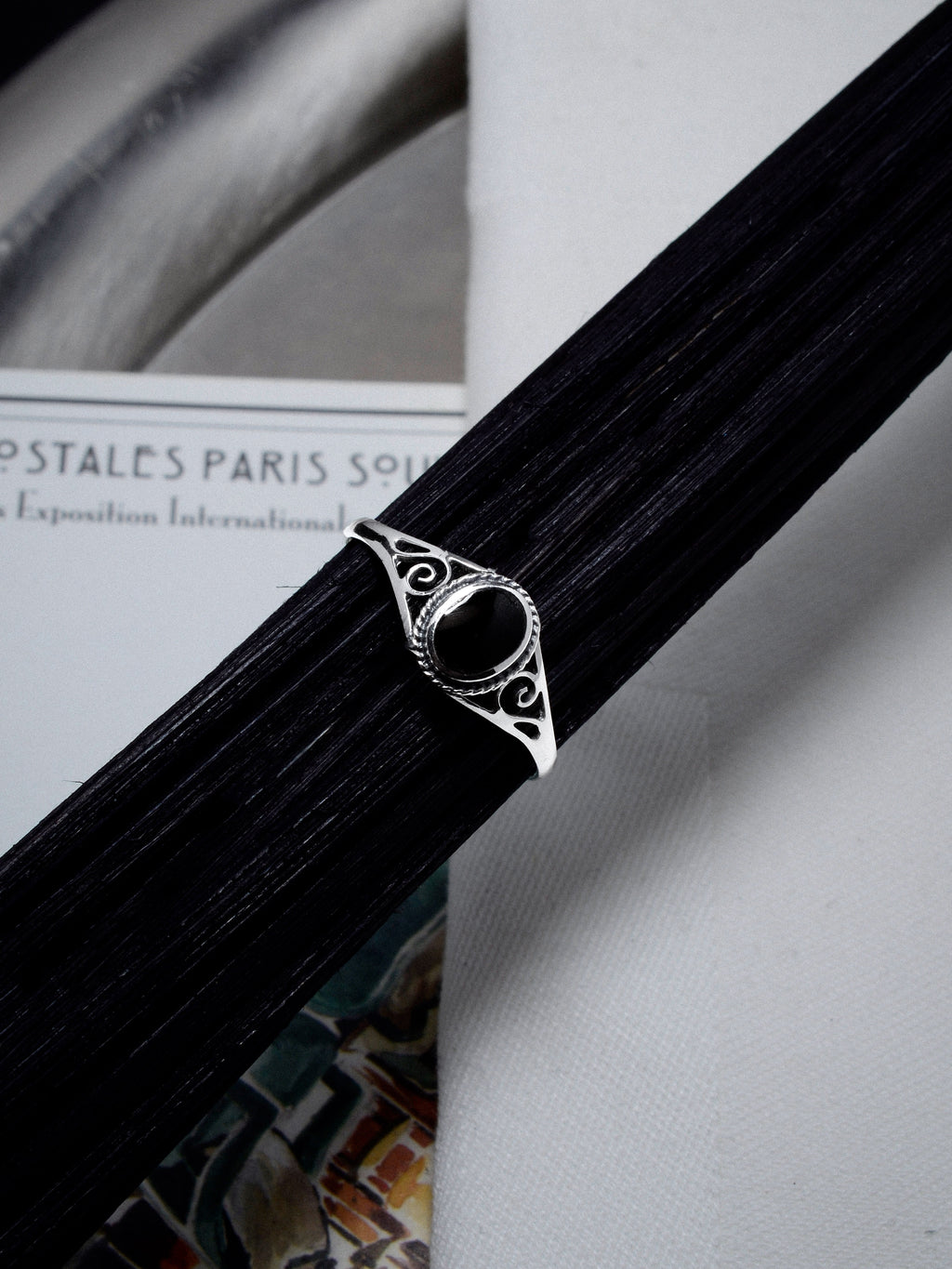 Ring „Auralis“ schwarz
