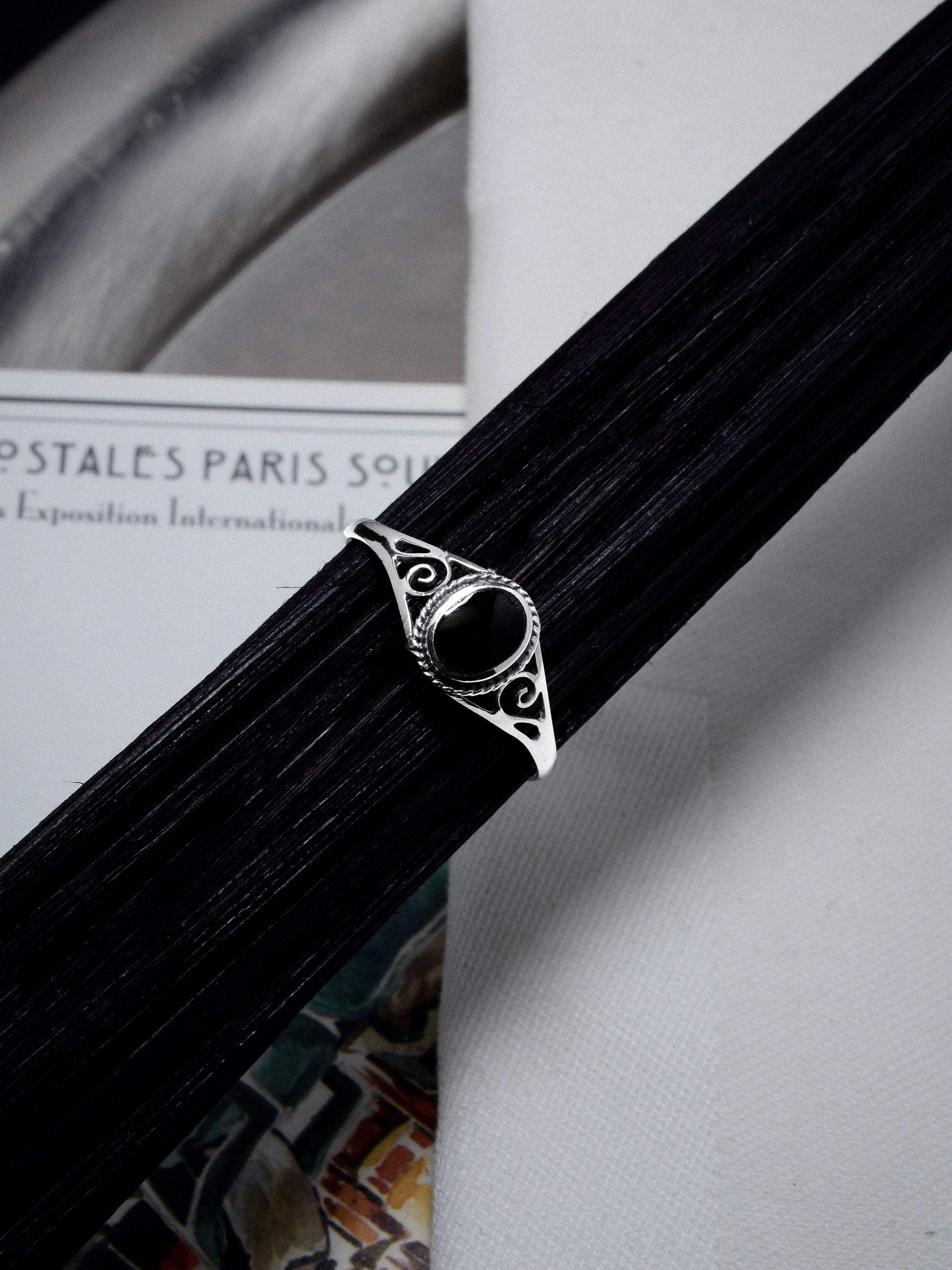 Ring „Auralis“ schwarz