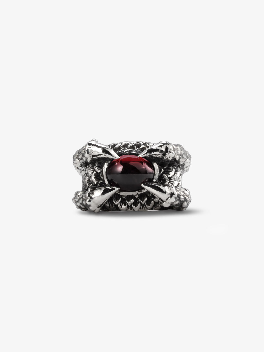 Ring Drachenkralle „Velkyn“ rot