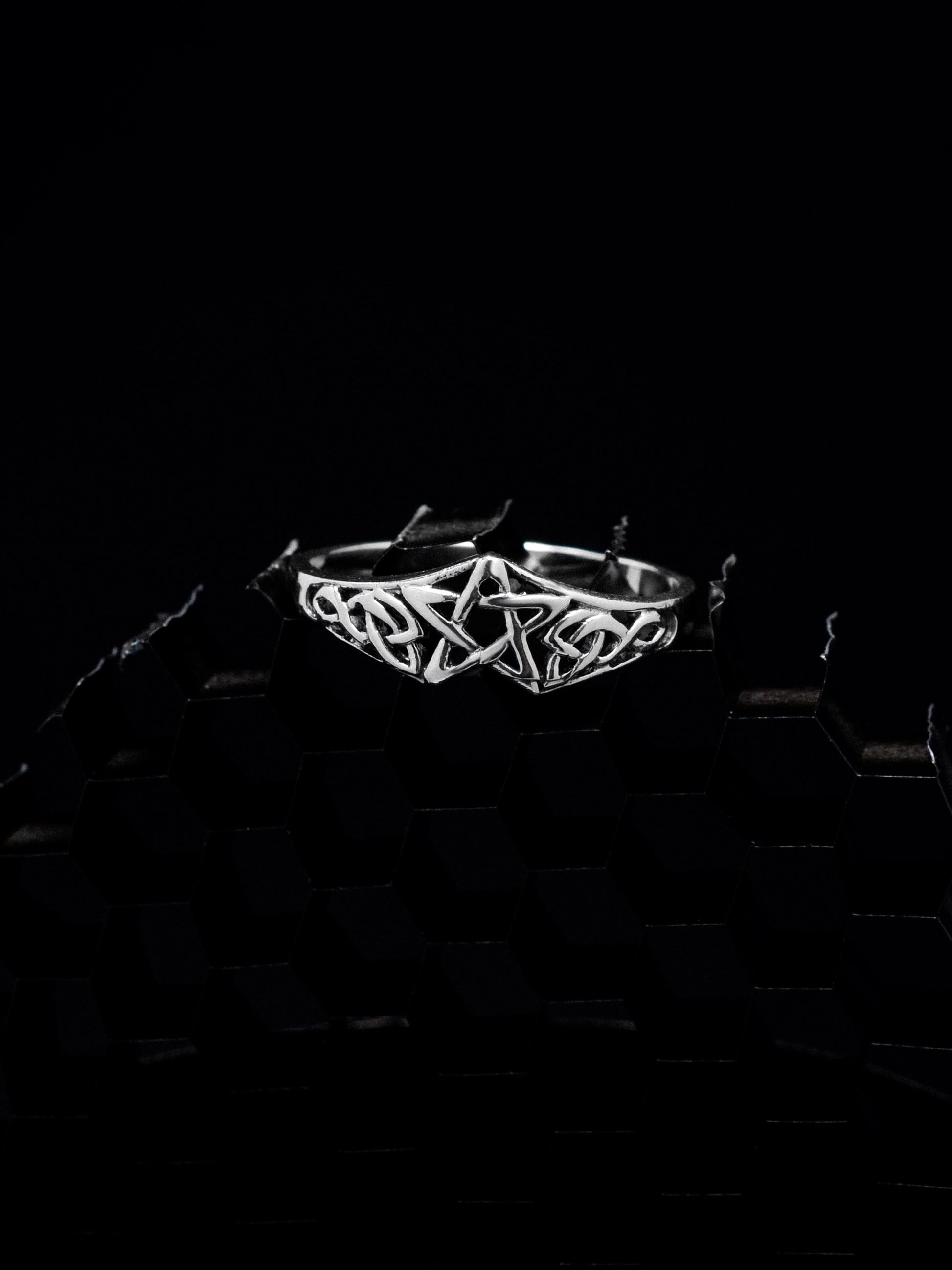 Ring Pentagramm „Penthelion“