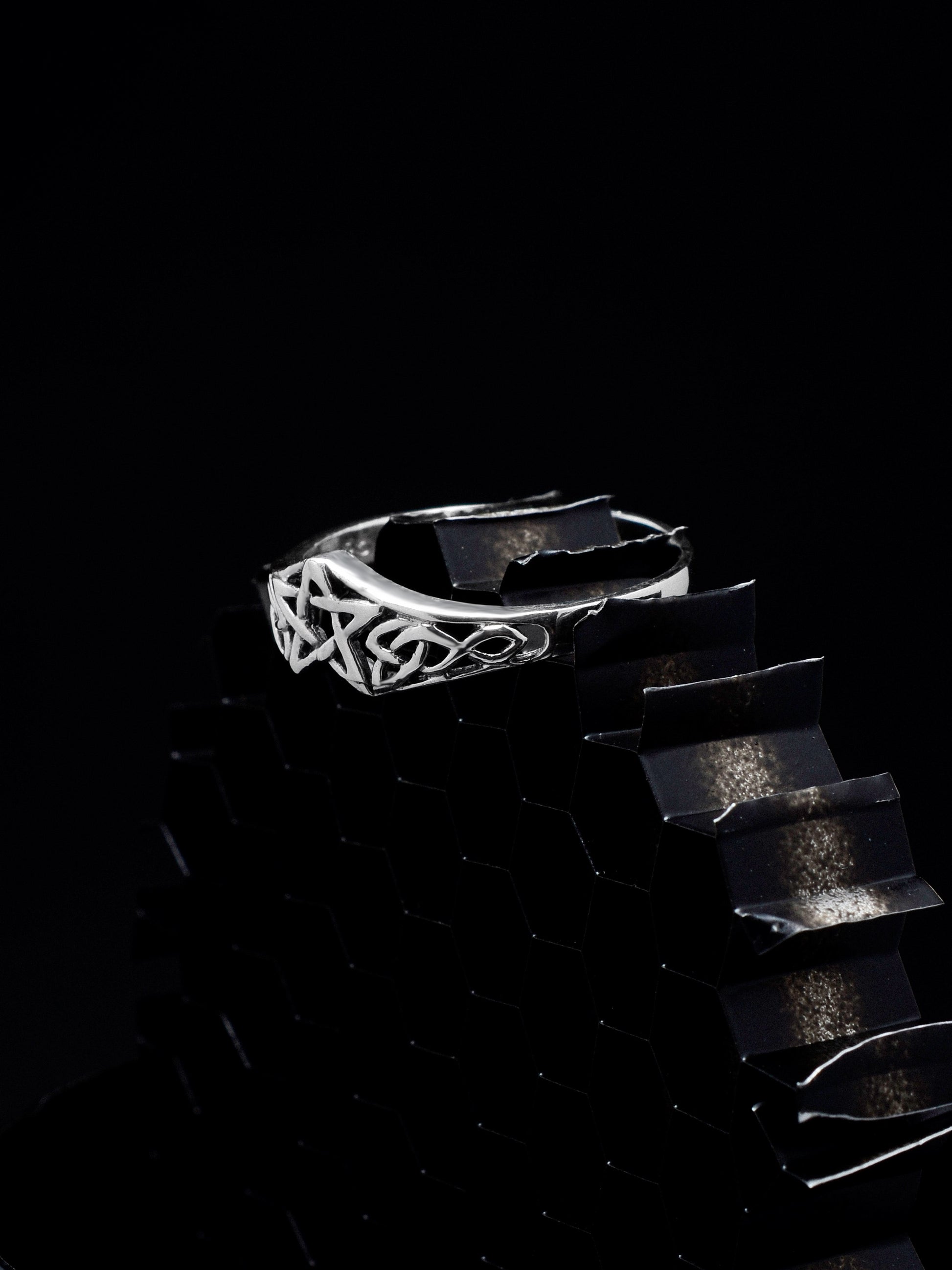 Ring Pentagramm „Penthelion“