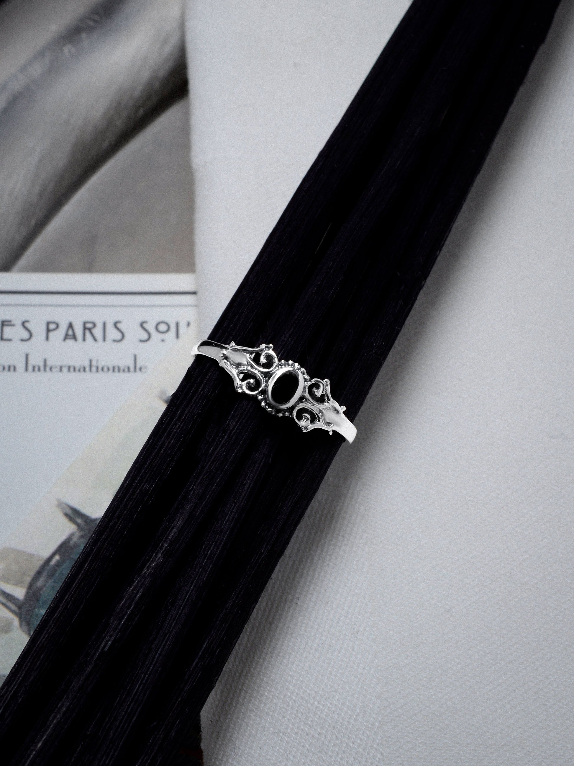 Ring „Serenia“ Onyx