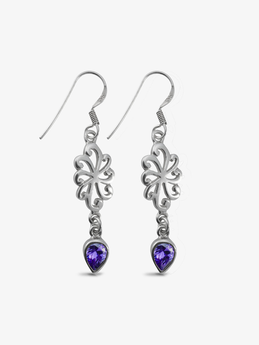 Ohrhänger „Ametra“ violett