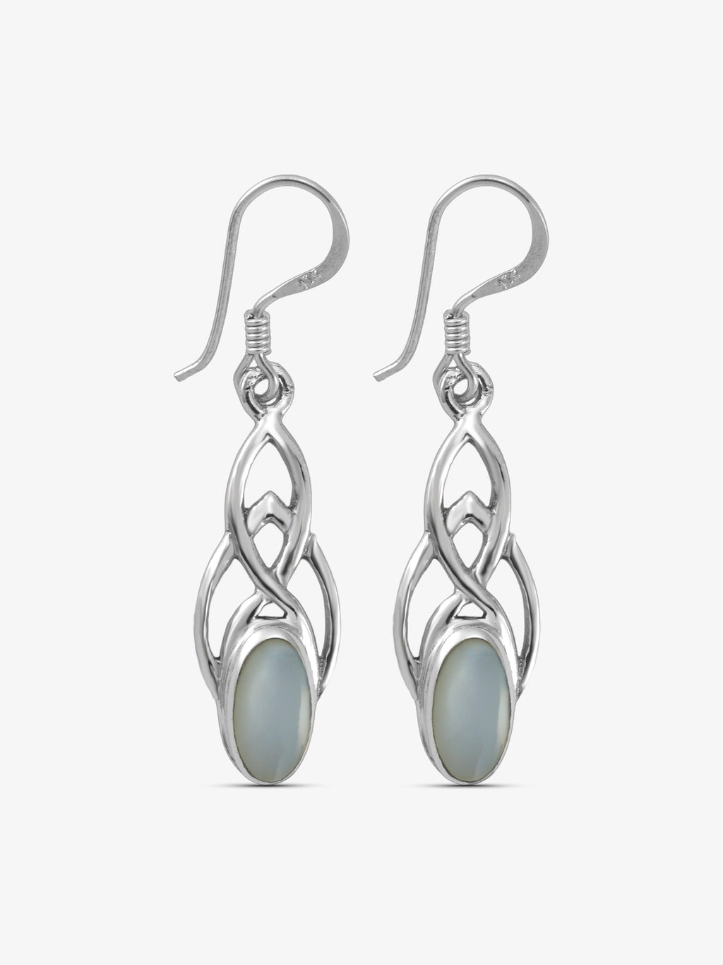 Ohrhänger „Selvar“ weiß