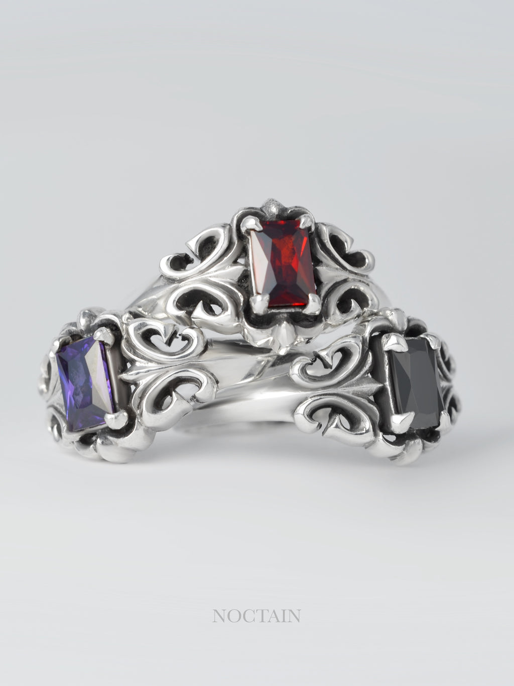 Royal Cut Morrigan Ring - violett