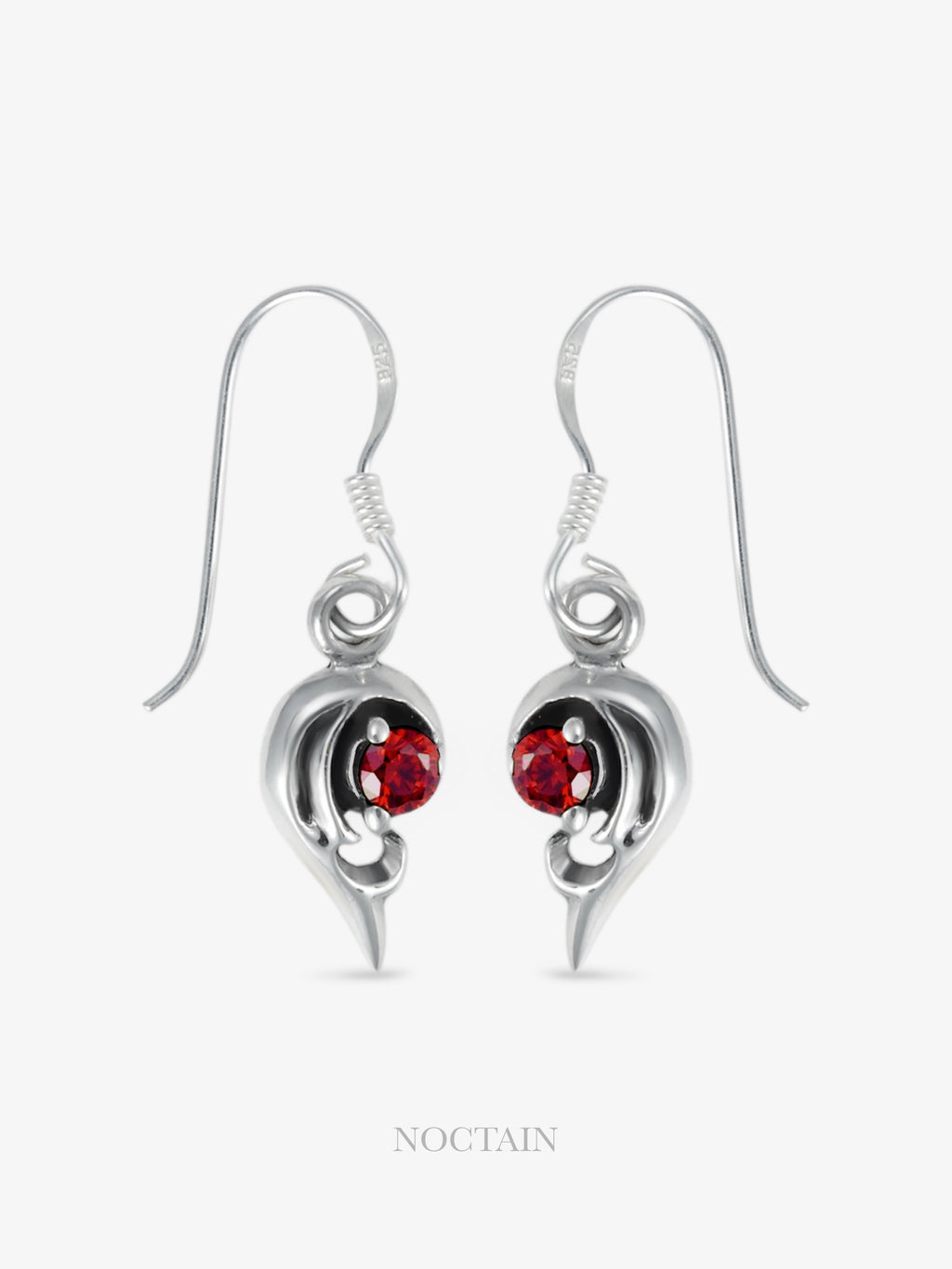 Morrigan Ohrhänger - rot