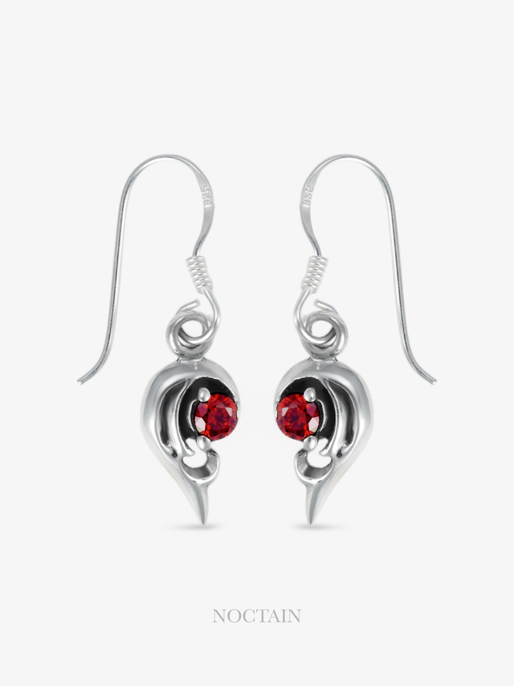 Morrigan Ohrhänger - rot